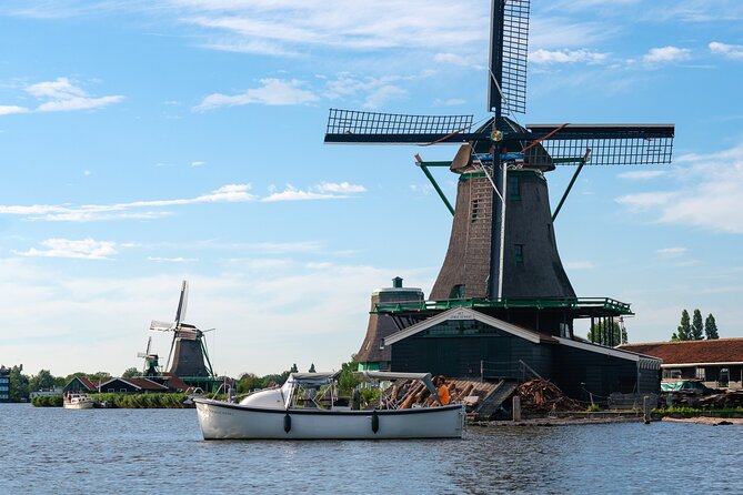 Private Zaanse Schans Windmill Cruise On Luxury Boat - Cacao, soap, and the smells of industry