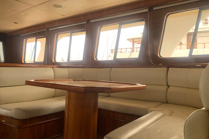 Protaras: St Georgios Presidential Cruise BBQ & 1 drink. 16+ - Agioi Anargyroi Chapel and the rocky shore