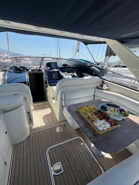 Puerto Banus: Private Luxury Yacht Charter - Swimming, paddleboarding, and snorkeling