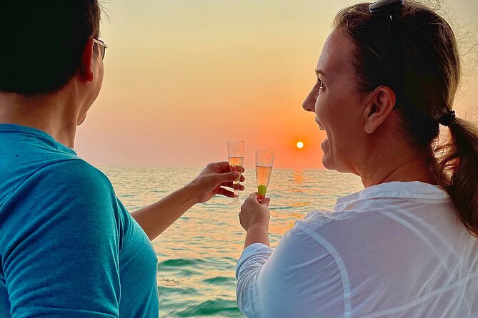 Puerto Vallarta: Luxury Yacht Sunset Cruise with Premium Open Bar - The Malecón from the water