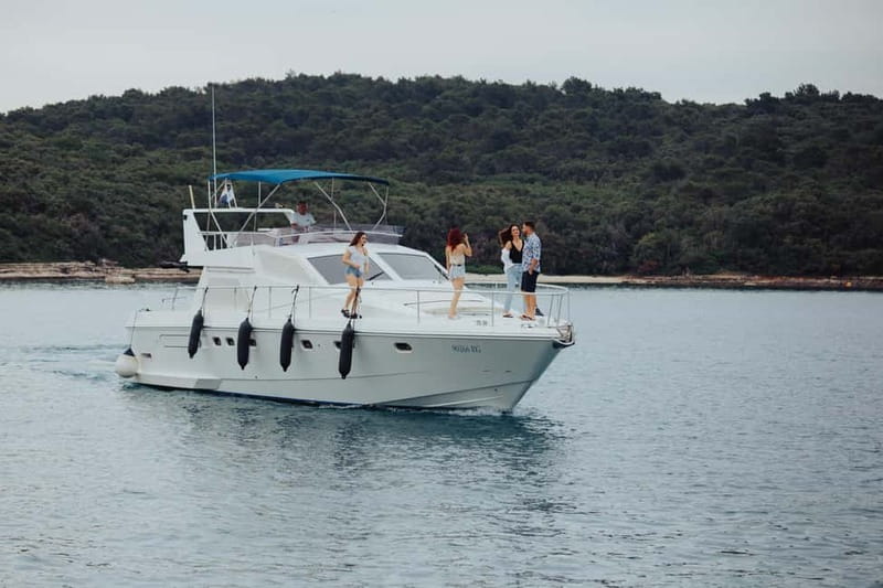 Pula: Half or Full day boat tour on yacht with skipper - A private yacht, not a standard boat ride