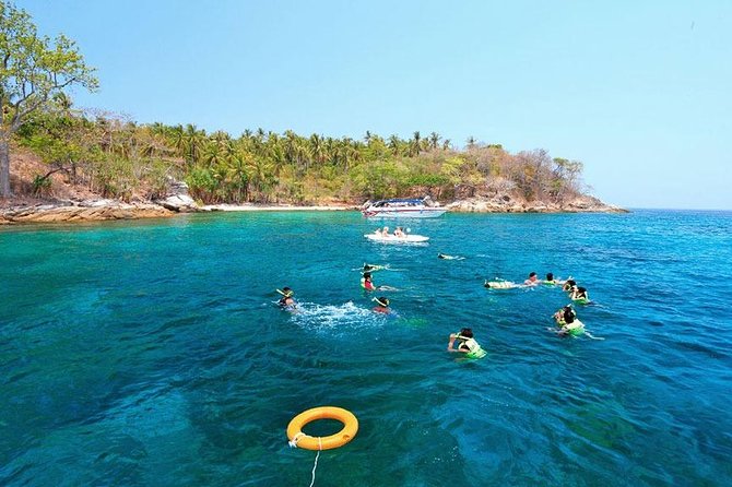 Racha and Coral Island One Day Trip + Sunset by Luxury Catamaran From Phuket - Fishing and sunset near Promthep Cape
