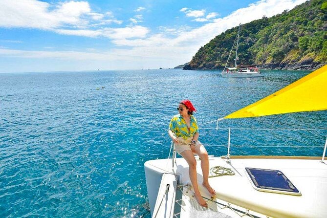 Racha and Coral Islands with Sunset at Promthep Cape by Catamaran Yacht - A full day from Chalong Pier to Promthep Cape