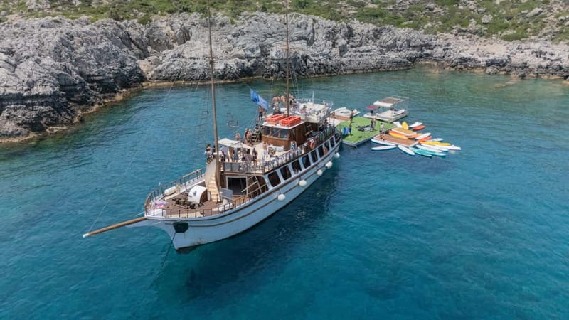 Rhodes: Gulet Trip with Food, Drinks, SUP, Kayak & Swimming - What is actually included in the drink service
