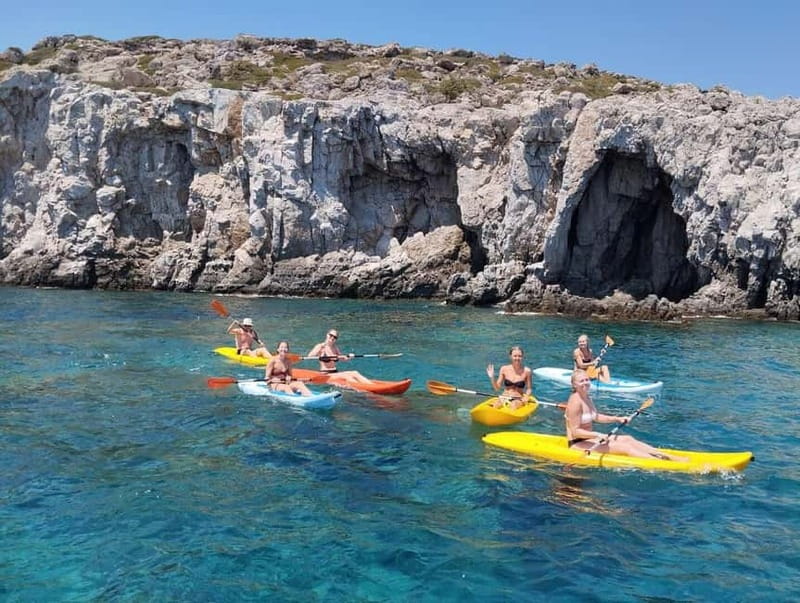 Rhodes: Gulet Trip with Food, Drinks, SUP, Kayak & Swimming - Crew, safety, and the general mood