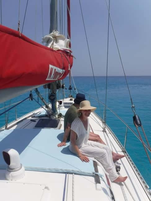Rhodes: Sailing Yacht Cruise with Food & Drinks (SmallGroup) - Leaving from Mandraki Harbor