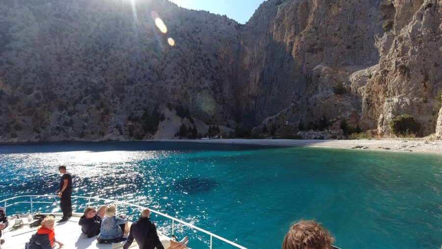 Rhodes: Symi Yacht Tour with Unlimited Drinks and Transfer - Lunch and swimming at St. George Bay