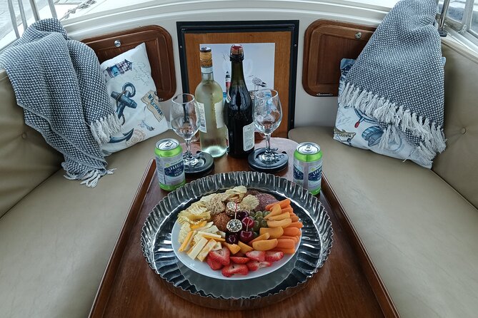 Romantic Luxury Boat Cruise with Wine Cheese Sea LionTours - Price, group size, and what you really receive