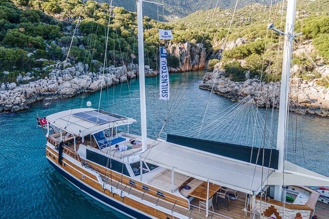 Sail Turkey: 18-39's Gulet Cruise Olympos to Fethiye - Day 3: Butterfly Valley, Blue Lagoon, and Gemiler Island