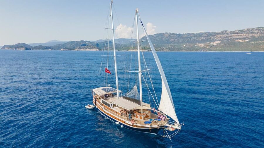 Sail Turkey: Gulet Cruises for Mixed Age Groups - Butterfly Valley and Oludeniz on day one