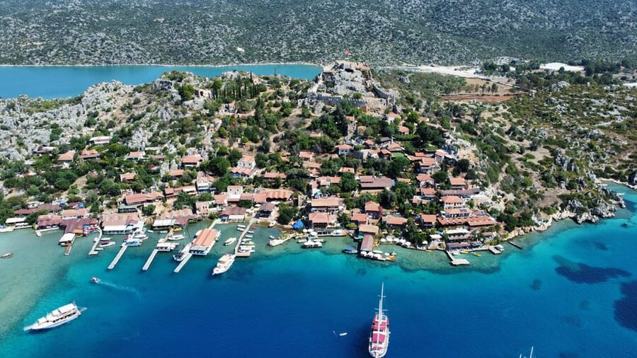 Sail Turkey: Olympos to Fethiye Gulet Cruise - Kas, with time to shop and swim