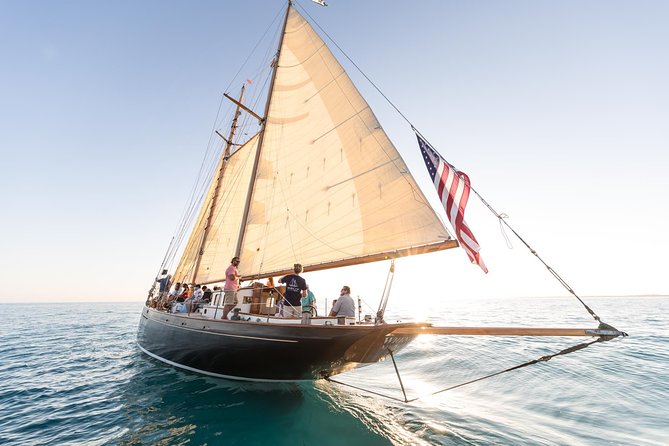 Sailing on Historic Schooner Yacht in Salem, MA - Sailing Salem Sound toward Marblehead