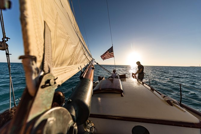 Sailing on Historic Schooner Yacht in Salem, MA - The onboard bar and the two-hour rhythm