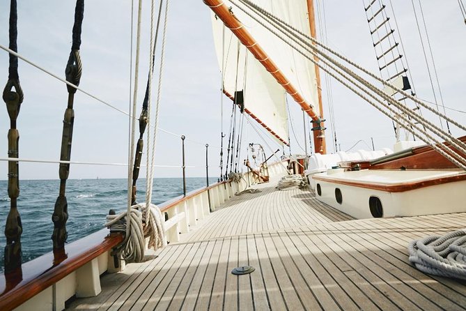 Sailing on Historic Schooner Yacht in Salem, MA - Boarding at Blaney Street in Salem