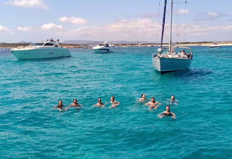 Sailing Yacht Day Charter; Ibiza to Formentera (return) - A private route from Cala Jondal to Formentera