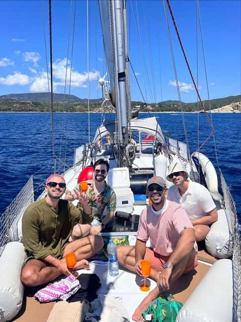 Sailing Yacht Day Charter; Ibiza to Formentera (return) - The captain and the tone of the day