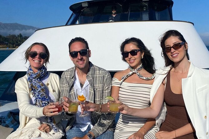 Santa Barbara Narrated Coastal Yacht Experience - Seating, decks, and the best place to sit