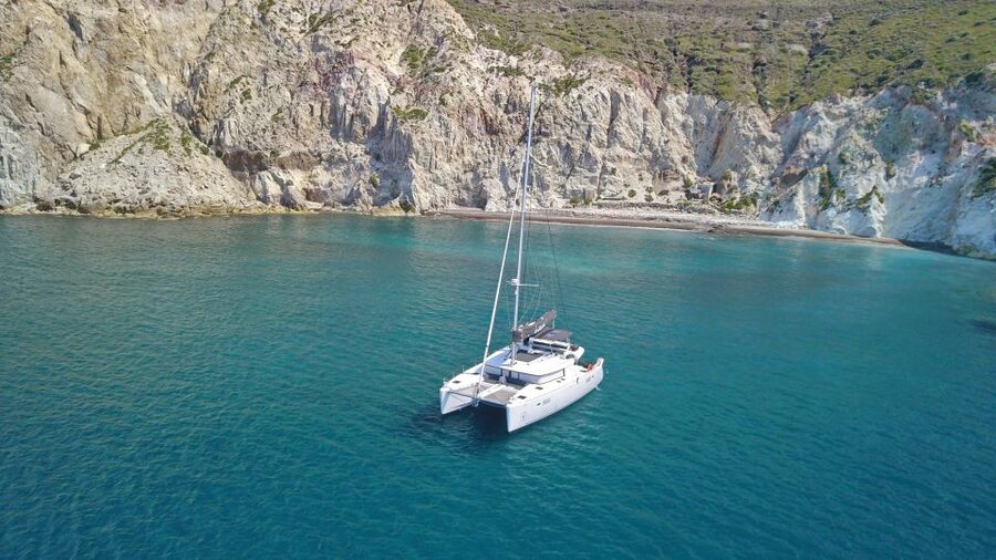Santorini: Caldera Luxury Catamaran Cruise w/ Meal & Drinks - What the $148 price really buys you