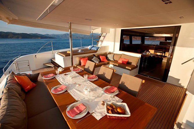 Santorini Luxury Catamaran Day Cruise with BBQ,drinks,transfer - Is $157.28 a fair price?