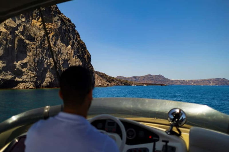 Santorini: Private Yacht Experience of Timeless Elegance - Nea Kameni and the hot springs