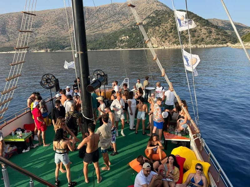 Sarande: Full-Day Louis Luxury Yacht Tour from Saranda - Krorëz Beach: the longest shore break