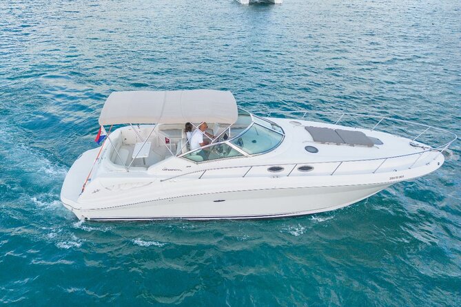 Sea Ray Sundancer Luxury Private Boat Charter - Tintamarre Island: the day’s clearest target