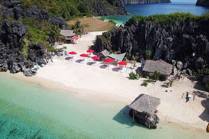 Seacret Luxury Catamaran Yacht Group Island Hopping Tour - Big Lagoon and the limestone entrance