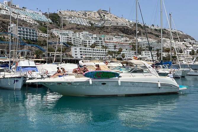 Shared Yacht Tour with Drinks Lunch and Snorkeling - A simple lunch with an Atlantic view