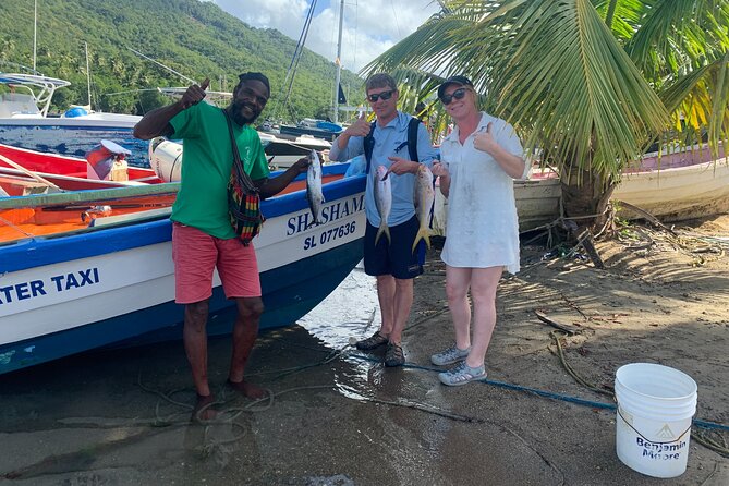 Shashamane experience private boat charter Marigot bay st lucia - Optional Soufrière stops on land