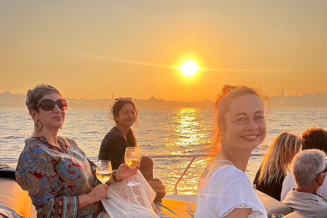 Small Group Yacht Tour With Unlimited Wine, Fruits & Mixed Nuts - Under the Bosphorus Bridge toward the Asian shore