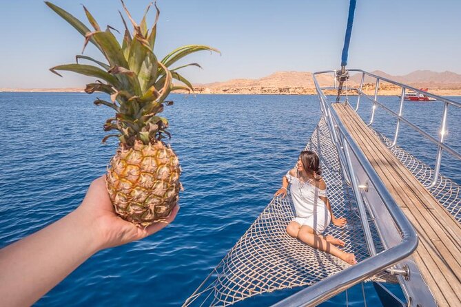Snorkeling trip to Ras Mohamed & The White Island aboard Luxury Yacht - How the $70 price works for you