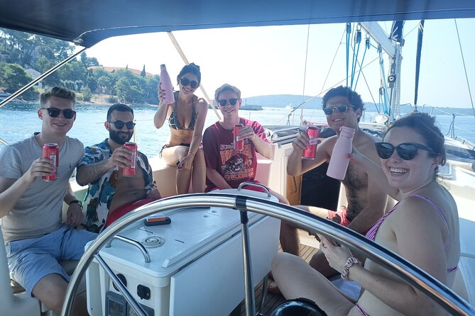 Split: PRIVATE Full-Day Sail Yacht Cruise - Per group (up to 12)! - The afternoon swim stop and weather choice