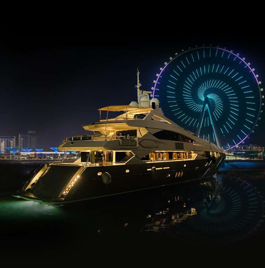 Sunseeker Superyacht: VIP Dinner, Premium Drinks& Live Music - Omakase sushi with a Dubai view