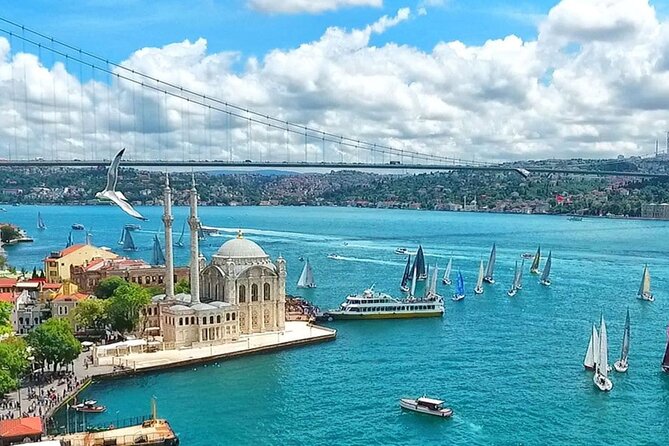 Sunset Bosphorus Yacht Cruise with Golden Horn - Ortaköy brings a livelier waterfront scene