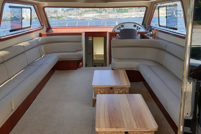 Sunset Cruise on Luxury Yacht in Istanbul Bosphorus - Under the Bosphorus Bridge