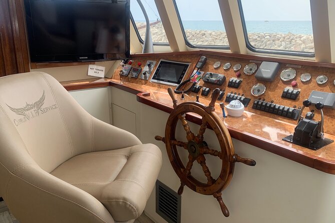 SUNSET LUXURY YACHT Protaras - HUGE slide - BBQ - 1 free drink - Fig Tree Bay and Konnos Bay from offshore