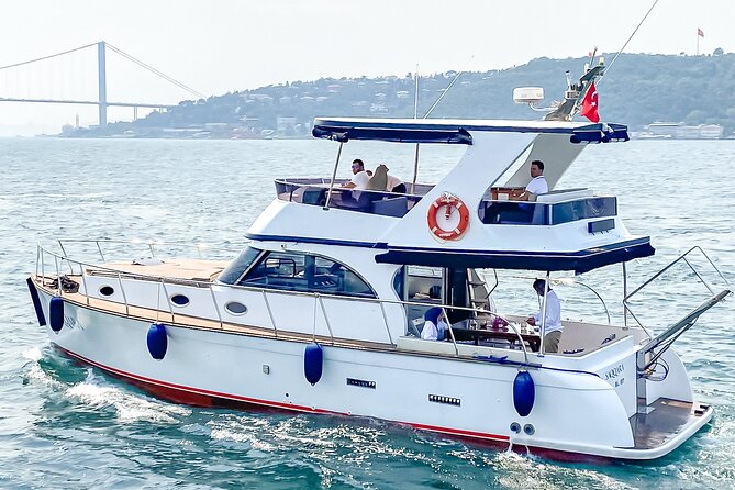 Sunset / Noon Bosphorus Cruise by Private Yacht - Ortakoy Mosque and the bridges