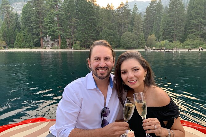 Sunset Wine & Cheese Emerald Bay Boat Charter - Key points at a glance