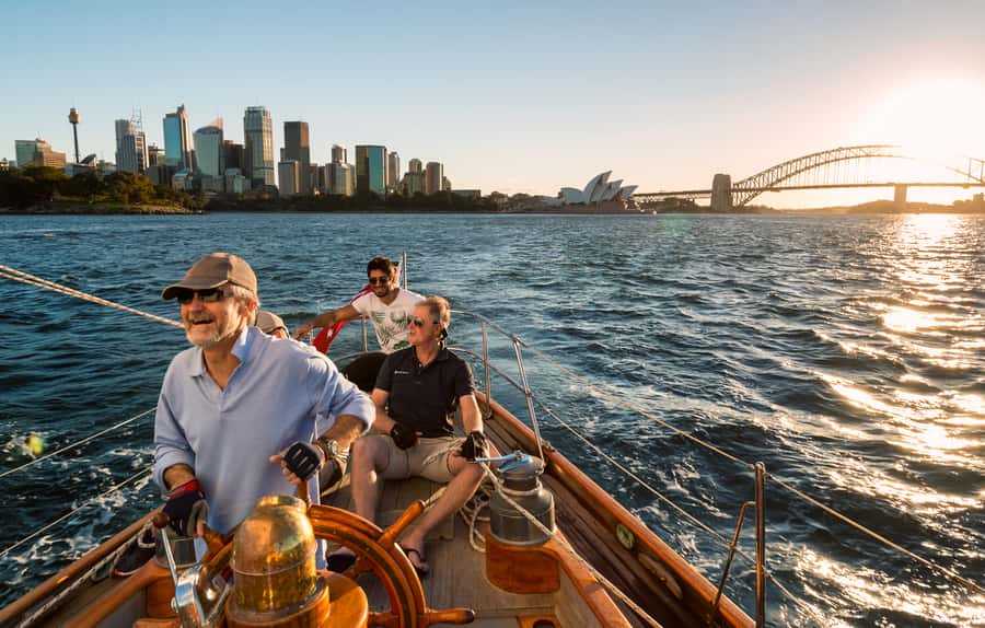 Sydney: Exclusive Sydney Harbour Cruise on a Classic Yacht - Sydney Harbour from the water