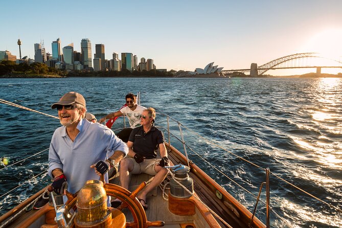 Sydney Harbour: Hands-On Sailing Experience on Luxury Yacht - Sailing across the harbor toward Sydney’s icons