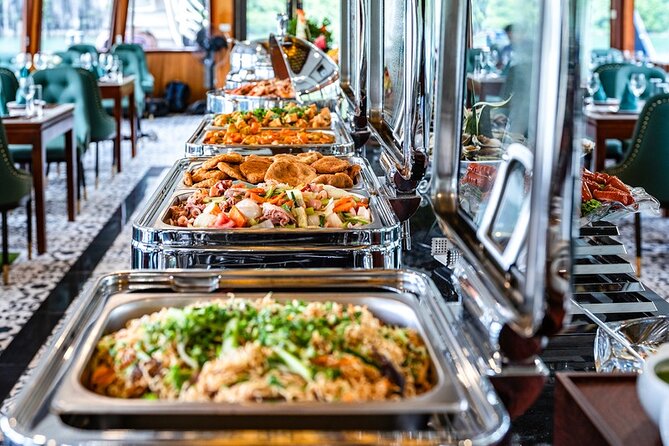 Symphony Luxury Cruise One Day Trip, Buffet Lunch (pool on top) - Titop Island in the afternoon