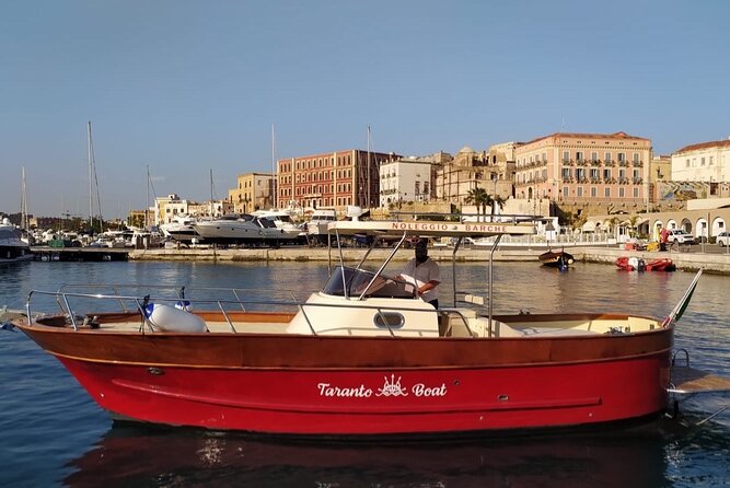 Taranto Boat Charter - A private boat day from Taranto’s Molo Sant’Eligio
