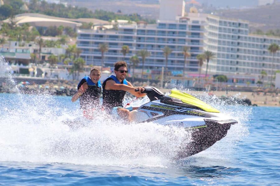 Tenerife: Ocean Pack Jet Ski and Yacht Whale Watching - Two Atlantic experiences in one half-day