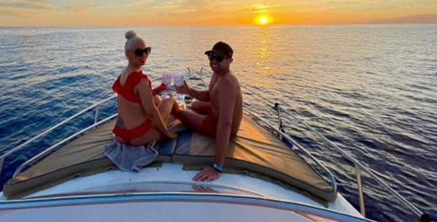 Tenerife: Private Boat Charter with Tapas & Drinks - Leaving Puerto Colón for Tenerife’s south coast