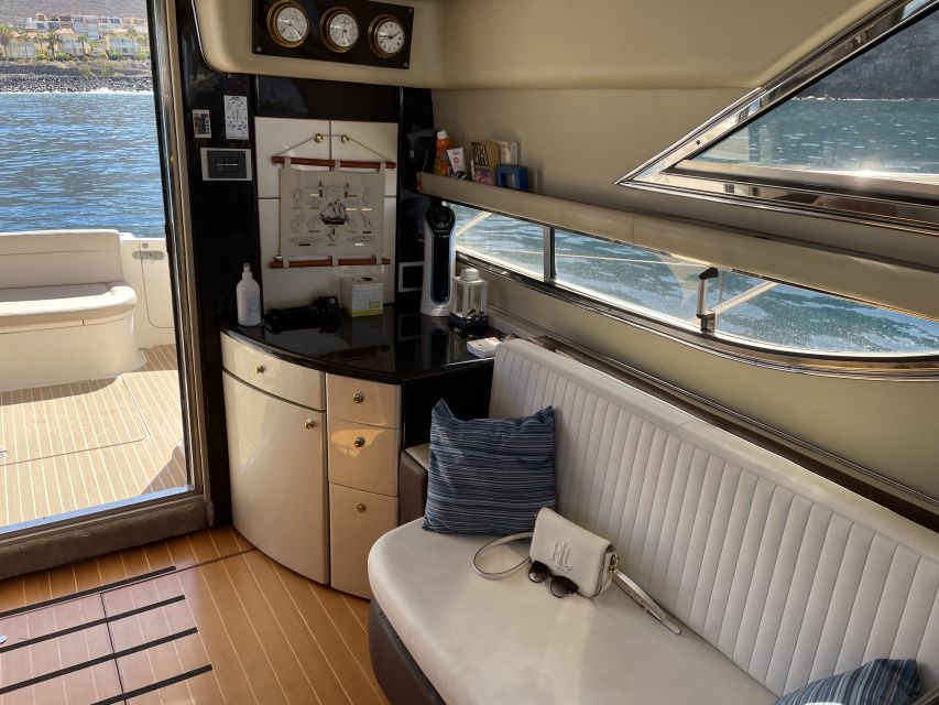 Tenerife: Whales and Snorkeling Tour on a Luxury Yacht - Swimming and snorkeling in a quiet bay
