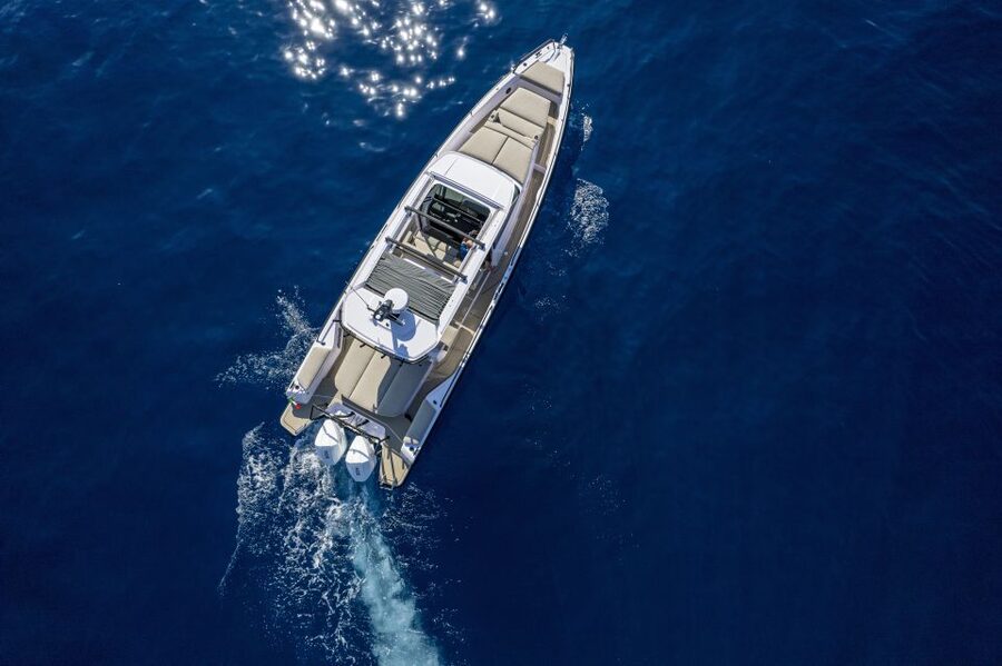 The Fastest All Inclusive Private Motor Yacht in Santorini - Red Beach and the southern coast
