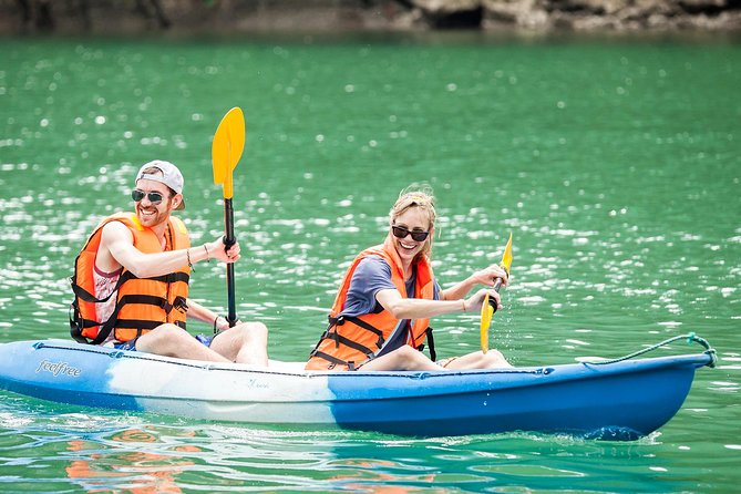 Top 1 Ha Long 1-Day Luxury Cruise 5 Star Experience - From Hanoi’s Old Quarter to Tuan Chau Harbor