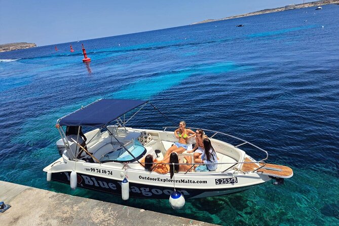 Tour in Malta Boat Charter to Comino and Gozoand Blue Lagoon - Blue Lagoon: beautiful, busy, and best seen from the water