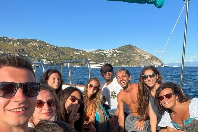 Tour of Ischia Island with Motor Yacht Rocca Corsa - Boarding at Forio with a welcome drink