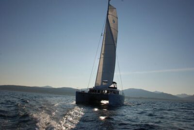 Tromsø: Midnight Sun Cruise in a Luxury Catamaran
